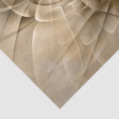 Aardtinten Abstracte Moderne Fractale Kunst Textuu Tissuepapier (Detail)