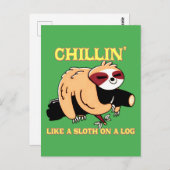 aardtoon briefkaart (Voorkant / Achterkant)