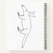 Aardvark Badly Drawn Notitieboek (Achterkant)