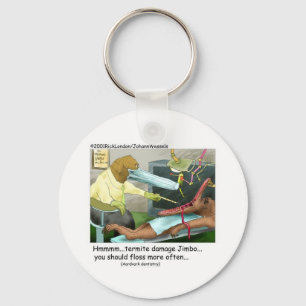 Aardvark Dentistry Funny Gifts & Collectibles Sleutelhanger