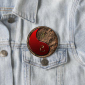 Aardvarken Ronde Button 7,6 Cm (In situ)