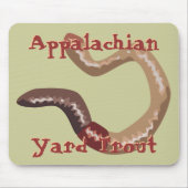 aardworm mousepad muismat (Voorkant)