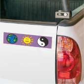 aardzon-yin yang bumpersticker (Op Truck)