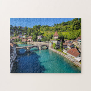 Aare River, Bern, Zwitserland Legpuzzel
