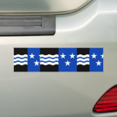Aargau, Zwitserse vlag Bumpersticker (Op auto)