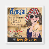 Aargh. - Spreek als een Pirate Day Magneet (Voorkant)