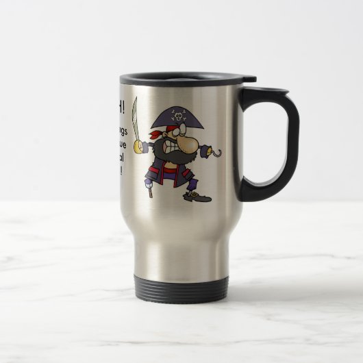 Aargh !  Tasse de pirate (Droit)