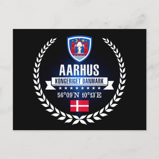 Aarhus Briefkaart (Voorkant)