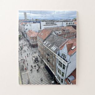Aarhus Center, Denemarken, stadstuiver Legpuzzel