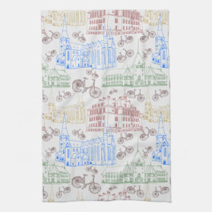 Aarhus de recyclage, serviette de cuisine