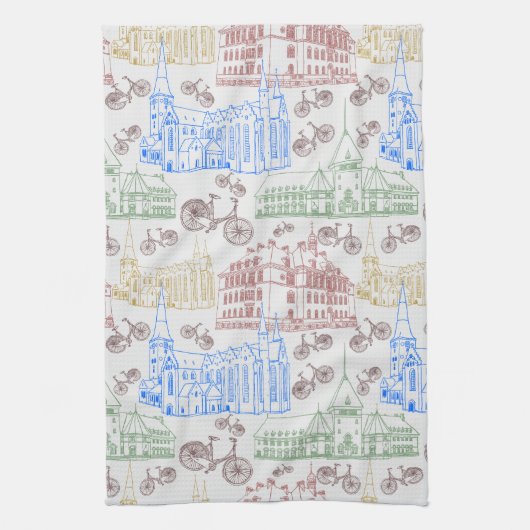 Aarhus de recyclage, serviette de cuisine (Vertical)