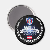 Aarhus Magneet (Voorkant / Achterkant)