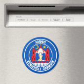 Aarhus Round Emblem Magneet (Insitu (Vaatwasser))