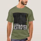 Aaron Bilodeau DESTROYER Voorzijde en achterzijde T-shirt (Voorkant)