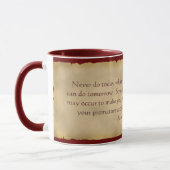 Aaron Burr Coffee Mok (Links)