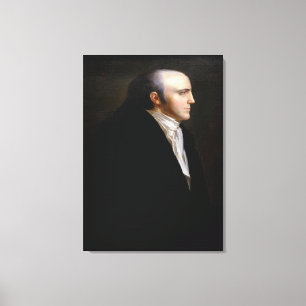 AARON BURR Portret van John Vanderlyn Canvas Afdruk