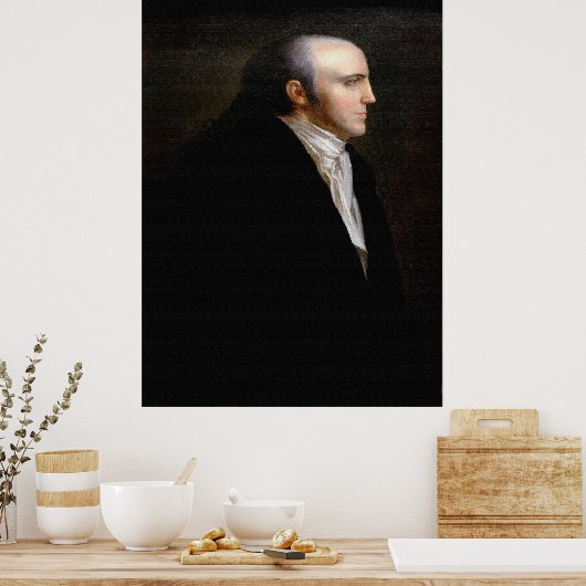 AARON BURR Portret van John Vanderlyn Poster (Keuken)
