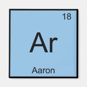 Aaron Chemie Element Symbool Periodiek Systeem Naa Magneet