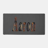 "Aaron en het Spel van Glorie" Zijn Naam Bureaumat (Voorkant)