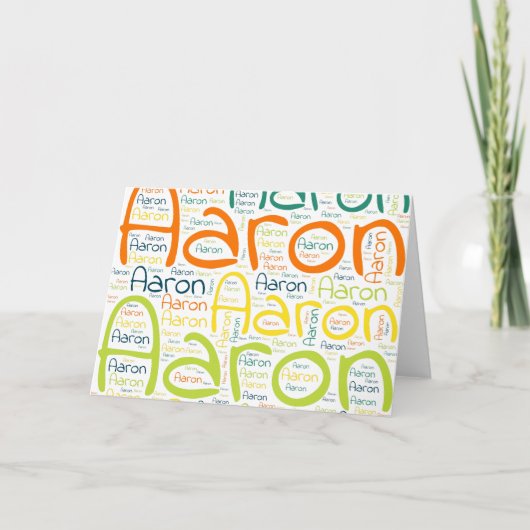 Aäron Kaart (Voorkant)