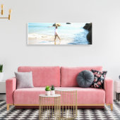 Aaron op het strand canvas afdruk (Insitu (Woonkamer))