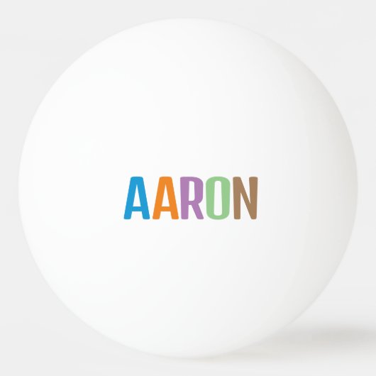 Aaron Pingpongballen (Voorkant)