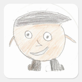 Aaron : Sticker Carré