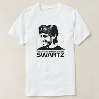 Aaron Swartz politieke internetactivist Citaat T-shirt