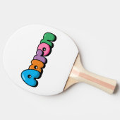 Aaron Tafeltennisbatje (Zijkant)