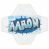 Aaron Your Graffiti Name Background Brick Wall Soc Voetbal (Enkel)