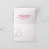 Aaronisch verslaafd Roos Kaart (Binnen)