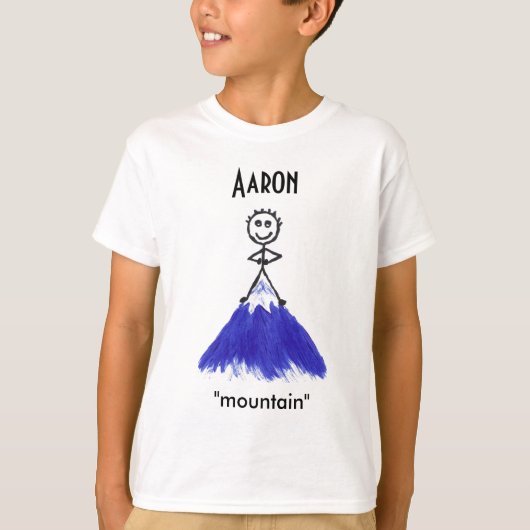 Aaronnaam betekent t-shirt (Voorkant)