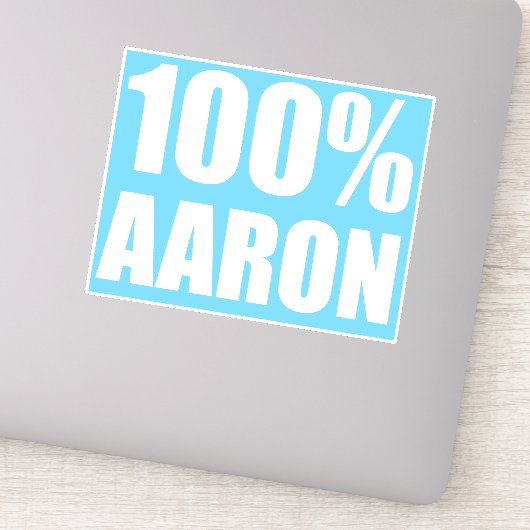 Aaronnaam Sticker (Detail)