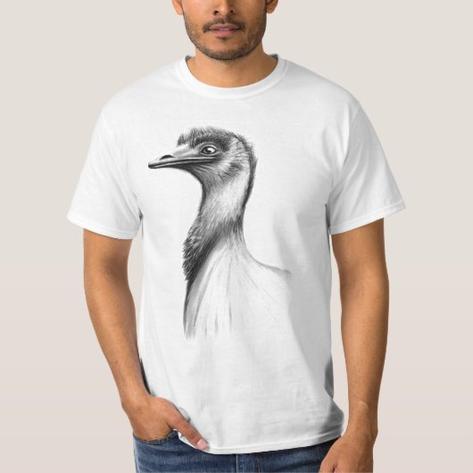 Aart Emu T-shirt (Voorkant)