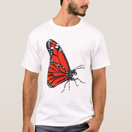 Aart Painted Monarch Butterfly T-shirt