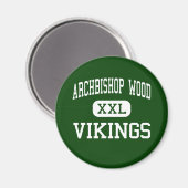 Aartsbisschop Wood - Vikingen - Hooggerechtshof Magneet (Voorkant / Achterkant)