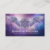 Aartsengel Metatron - kubus van metatron Visitekaartje (Voorkant)