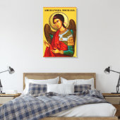 Aartsengel Michaël Canvas Afdruk (Insitu (Slaapkamer))