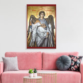 Aartsengel Michaël Canvas Afdruk (Insitu (Woonkamer))
