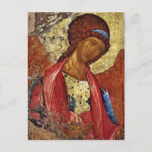 Aartsengel Michael door Andrei Rublev Briefkaart (Voorkant)