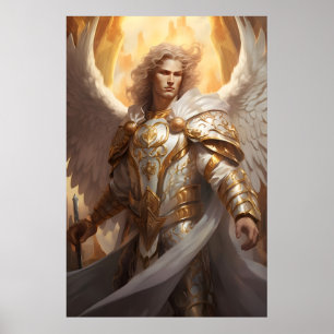 Aartsengel Michael Fine Art Poster