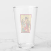 Aartsengel Michaël Glas (Achterkant)
