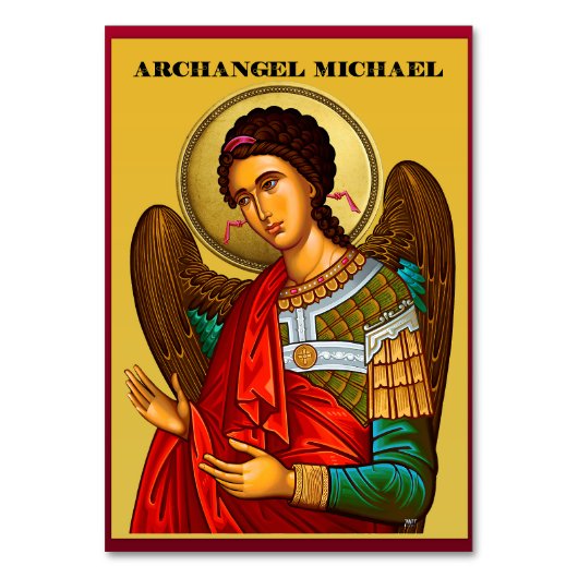 Aartsengel Michaël Kaart (Voorkant)