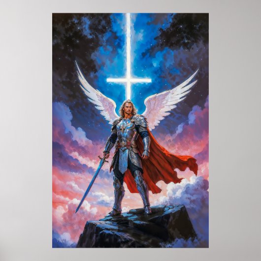 Aartsengel Michaël Poster (Voorkant)