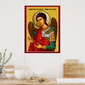 Aartsengel Michaël Poster (Keuken)