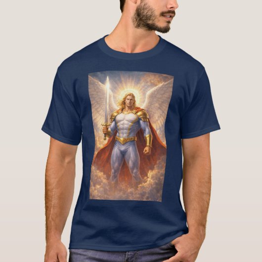 Aartsengel Michael T-shirt (Voorkant)