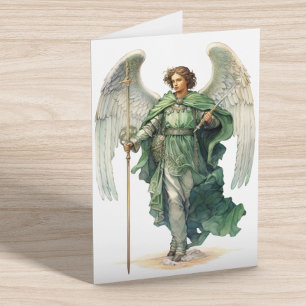 Aartsengel Rafaël genezende engel heilige reizen Kaart