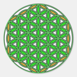 Aartsengel Raphael2 Ronde Sticker