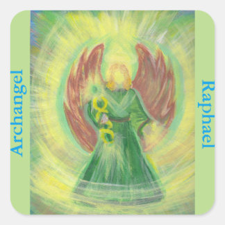 Aartsengel Raphael Healing Light Sticker