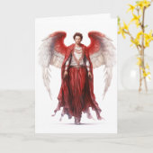 Aartsengel Uriel Engel Wijsheid Kunst Wetenschap Kaart (Gele Bloem)